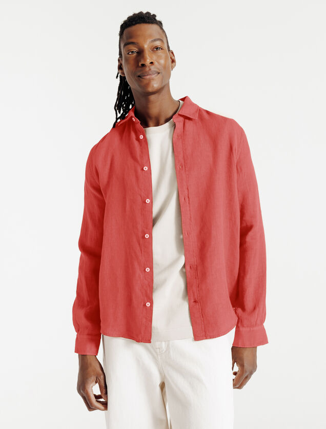 Chemise en lin regular