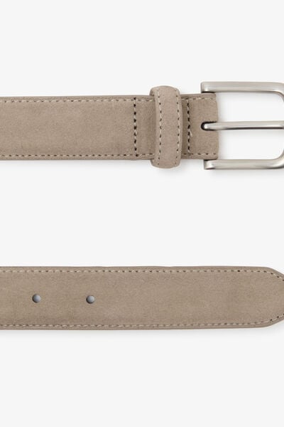 Ceinture cuir su&eacute;d&eacute;