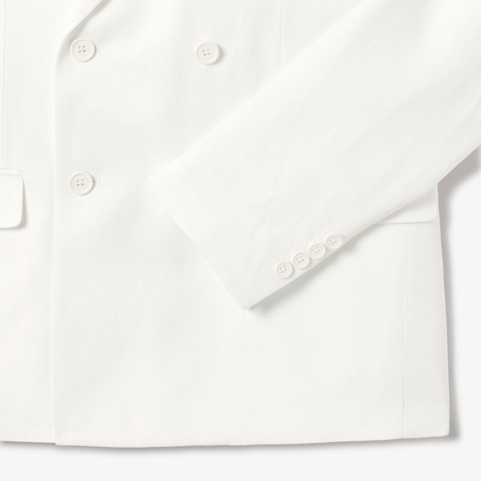 Comfort fit gekruist kostuumvest