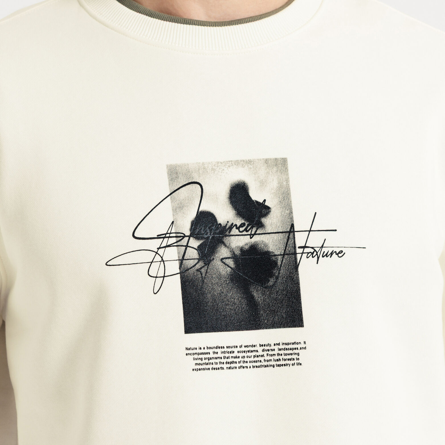 Sweat imprim&eacute; devant et dos