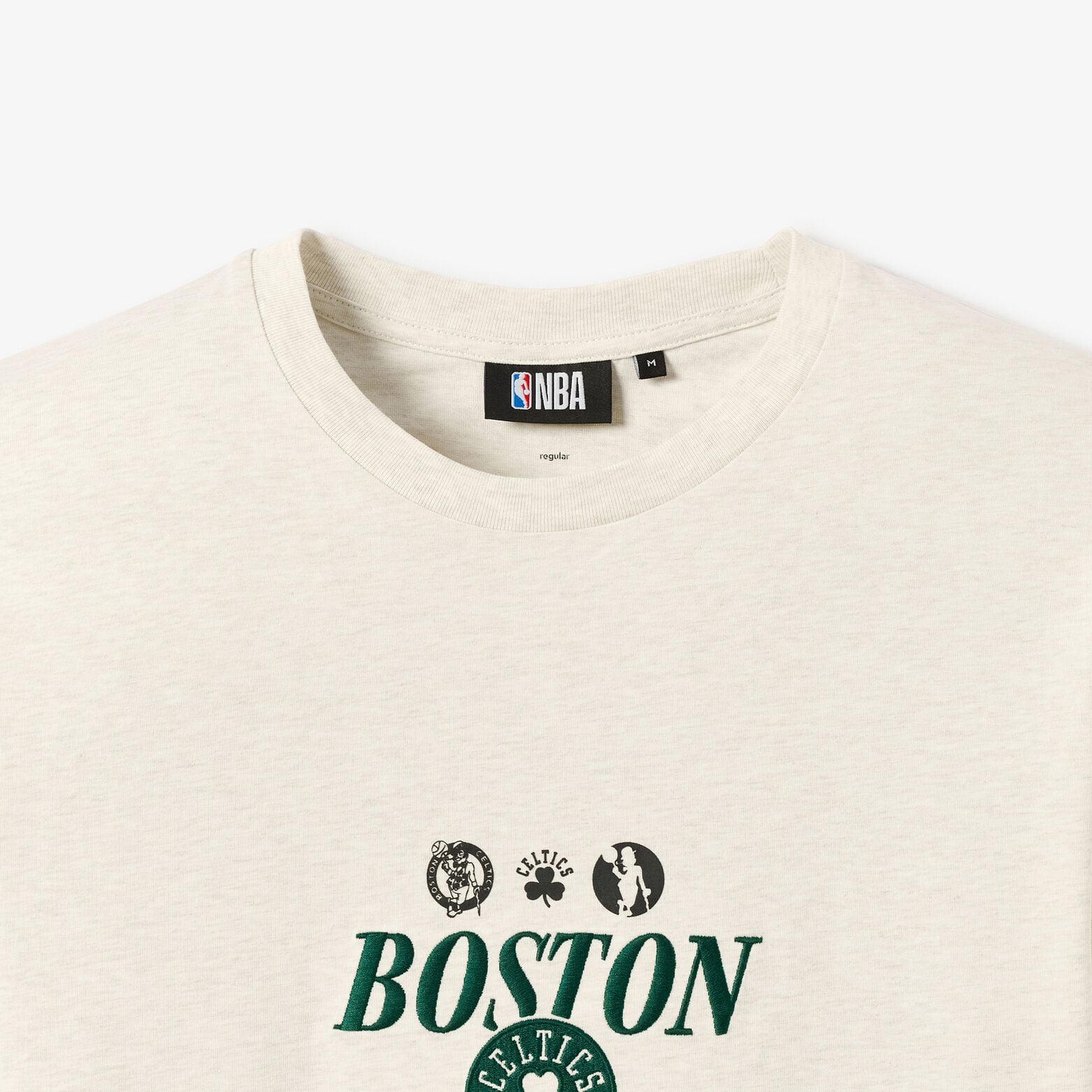 T-shirt met print Boston Celtics NBA-licentie
