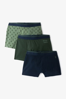 Coffret 3 boxers esprit No&euml;l