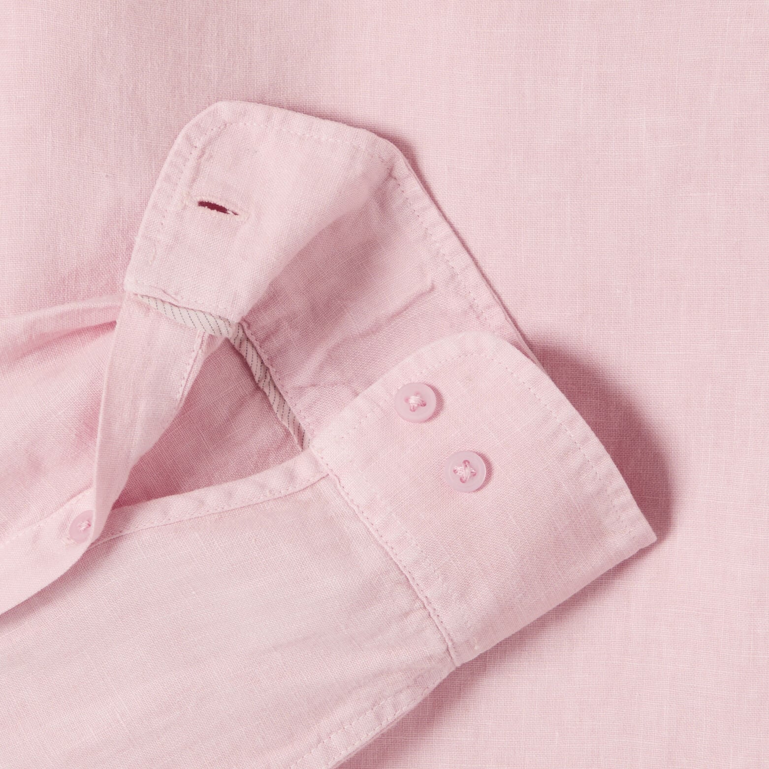 Chemise 100% lin regular unie