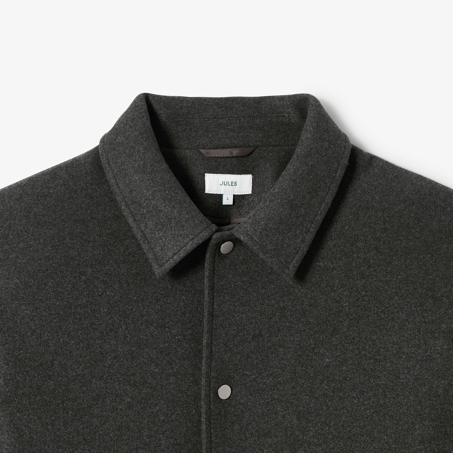 Blouson col chemise pressionn&eacute;