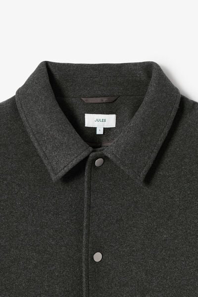 Blouson col chemise pressionn&eacute;