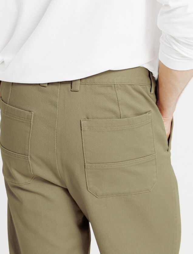 Pantalon chino loose