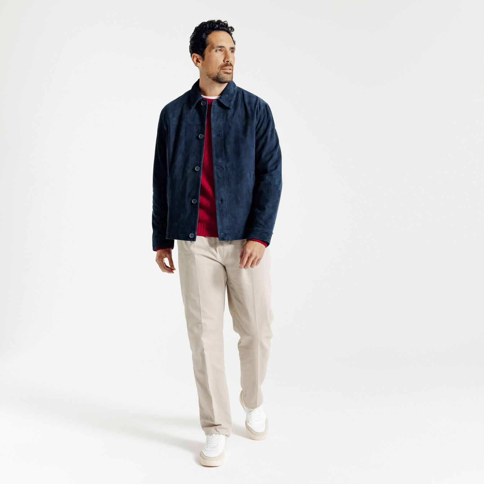 Trui van merino/kasjmiermix Made in France