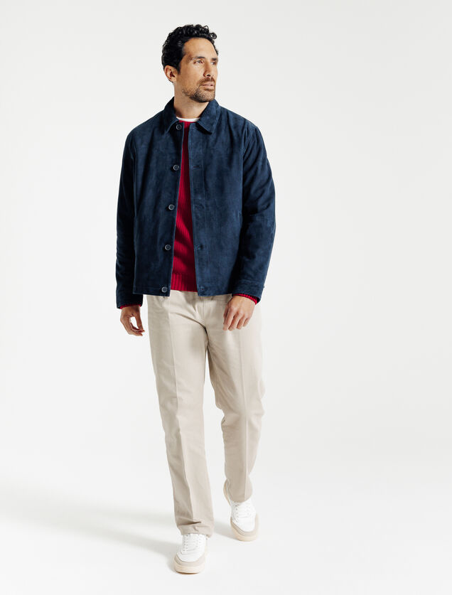 Trui van merino/kasjmiermix Made in France