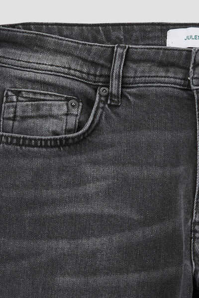 Straight jeans , 4 lengtes, gerecycled katoen