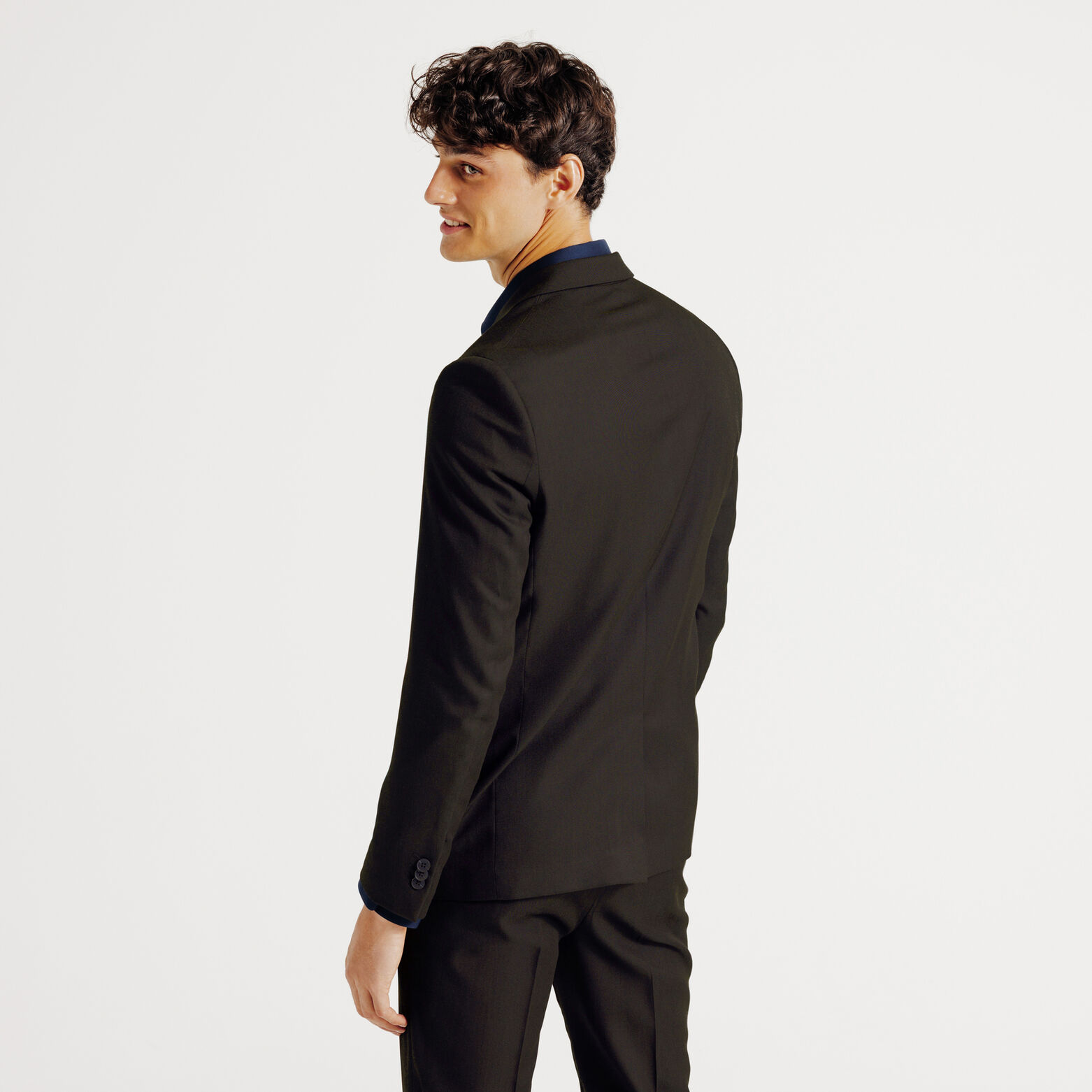 Slim fit kostuumvest