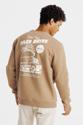 Sweat col rond animation food