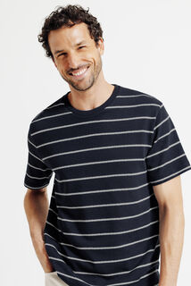 Gestreept t-shirt in tricot