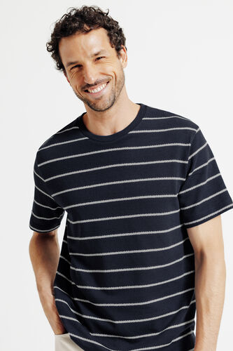 Tee shirt maille rayé