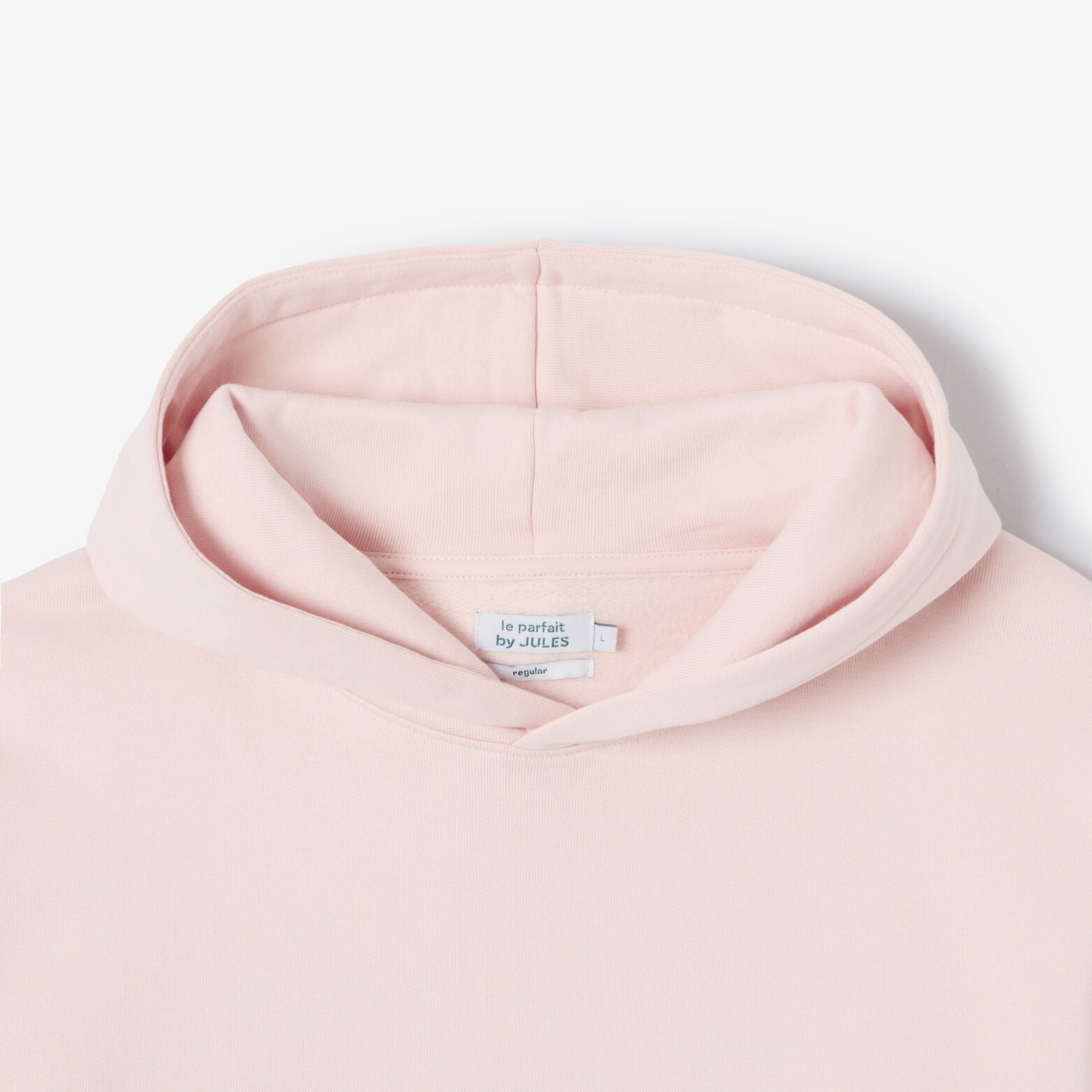 Sweat &agrave; capuche uni "le parfait by JULES"