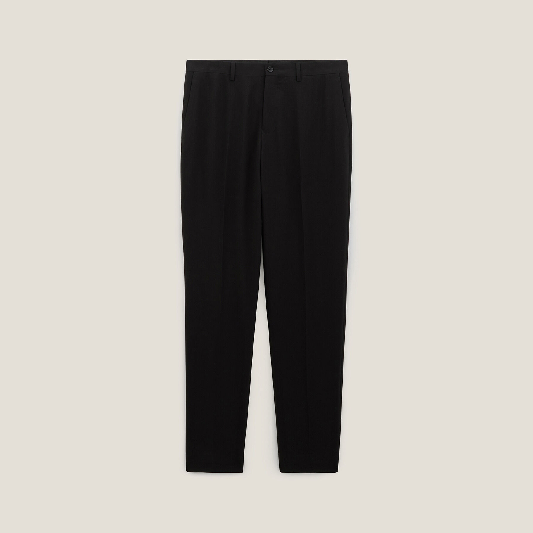 Pantalon de costume noir clearance
