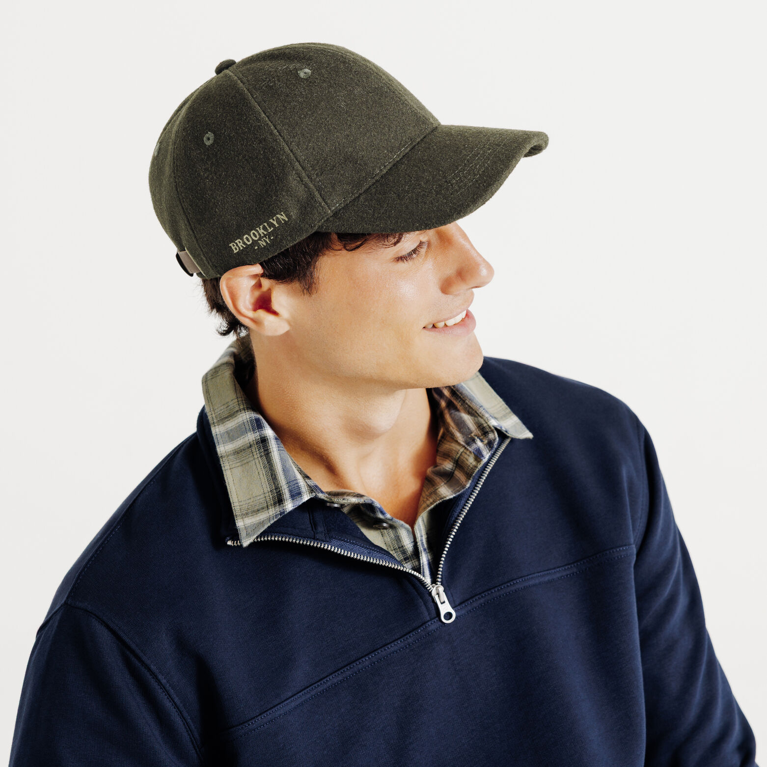 Casquette en flanelle