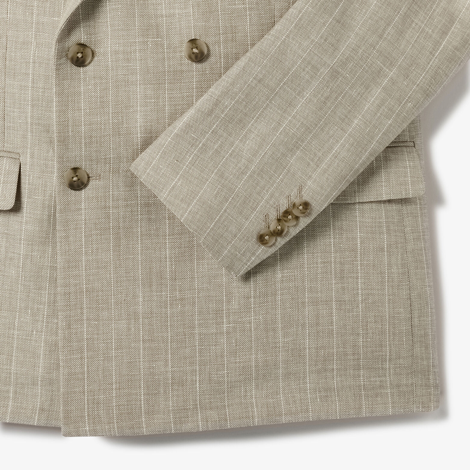 Veste de costume crois&eacute;e confort