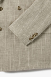 Comfort fit gekruist kostuumvest