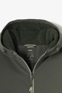 Blouson &agrave; capuche doubl&eacute; en sherpa