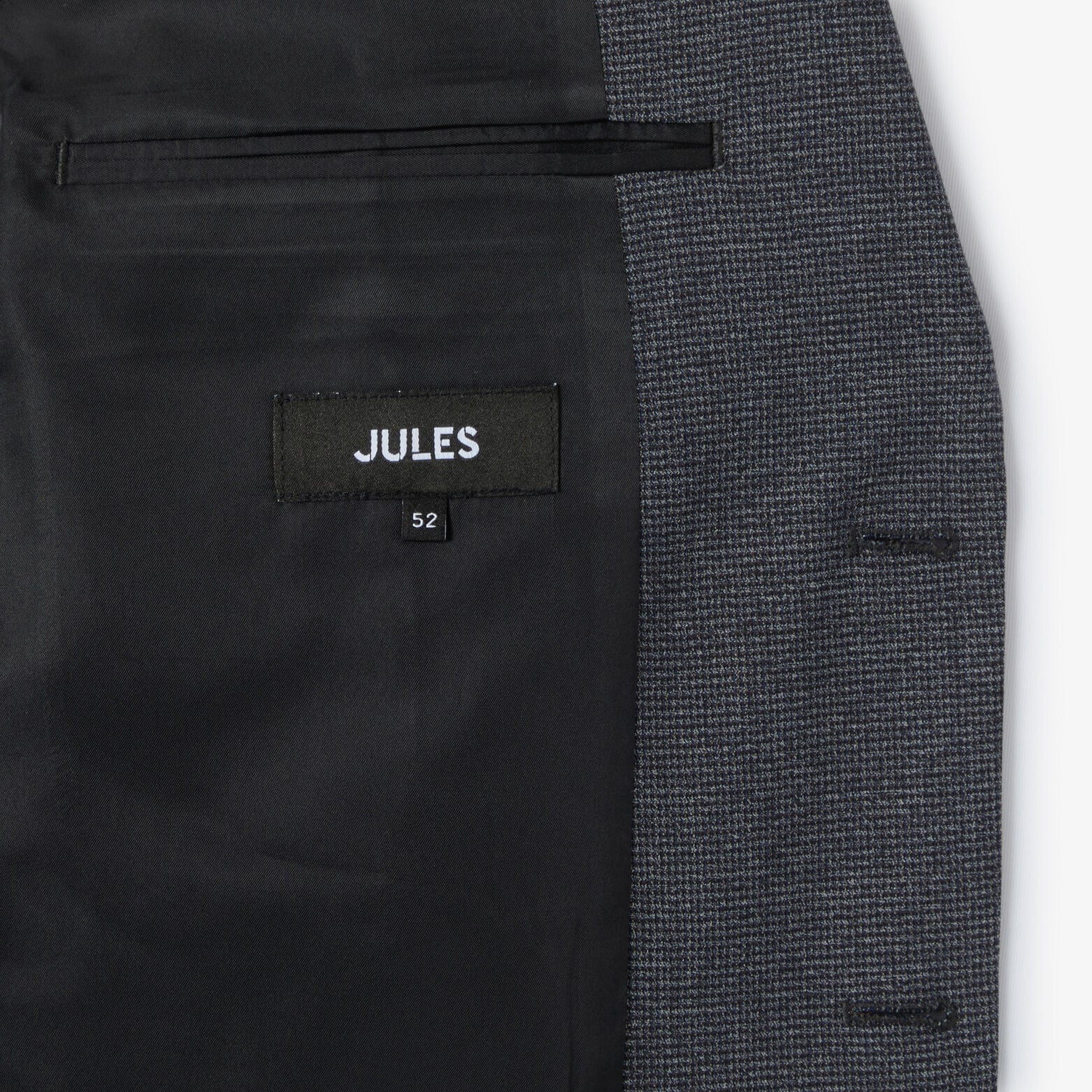 Veste de costume loose pied de puce