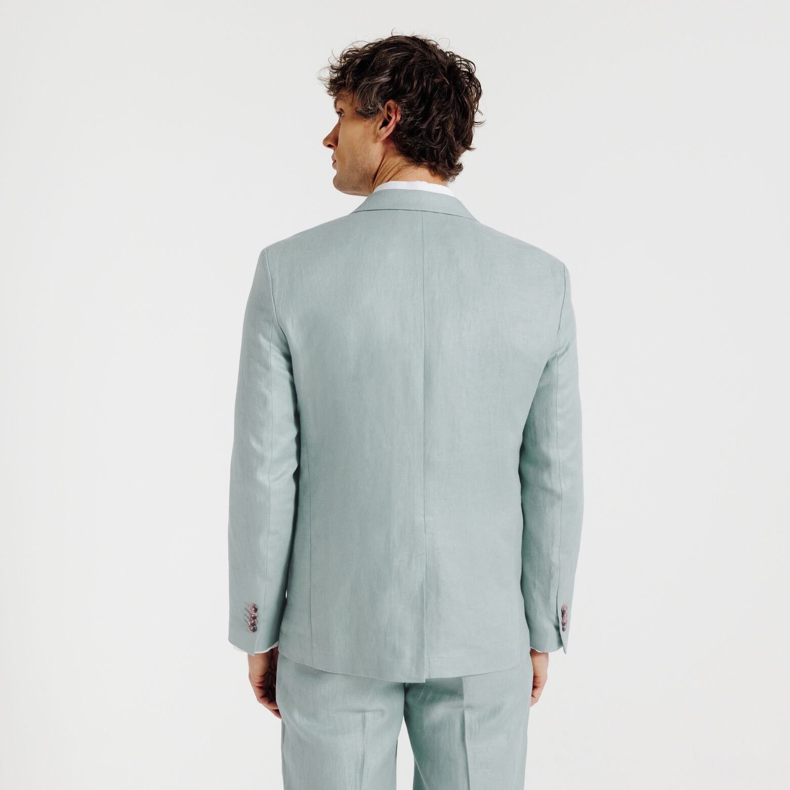 Veste de costume confort en lin