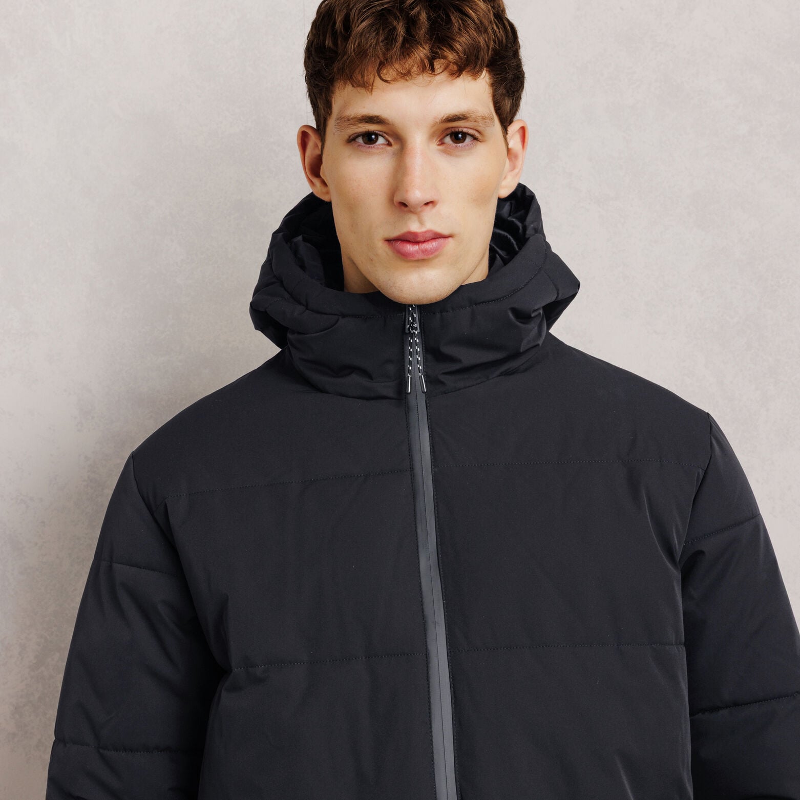Doudoune &agrave; capuche mati&egrave;re waterproof