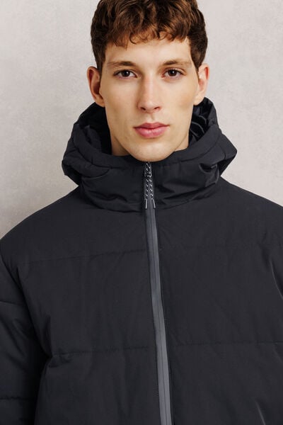 Doudoune &agrave; capuche mati&egrave;re waterproof