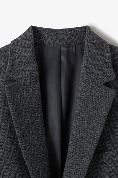 Veste blazer chevron confort