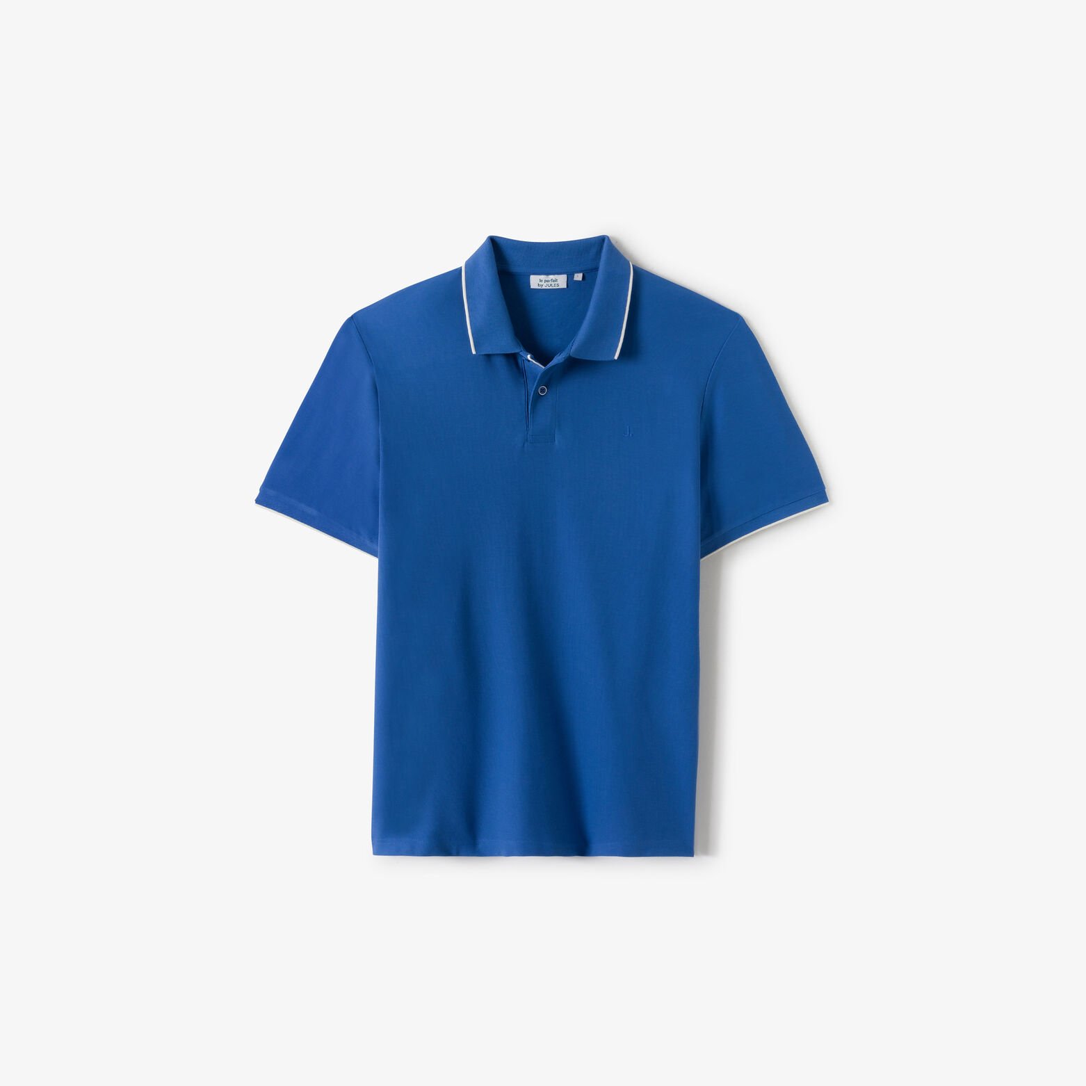 "Le Parfait by Jules" effen polo korte mouwen 