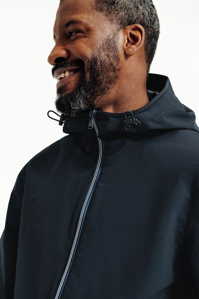 Blouson coupe-vent &agrave; capuche