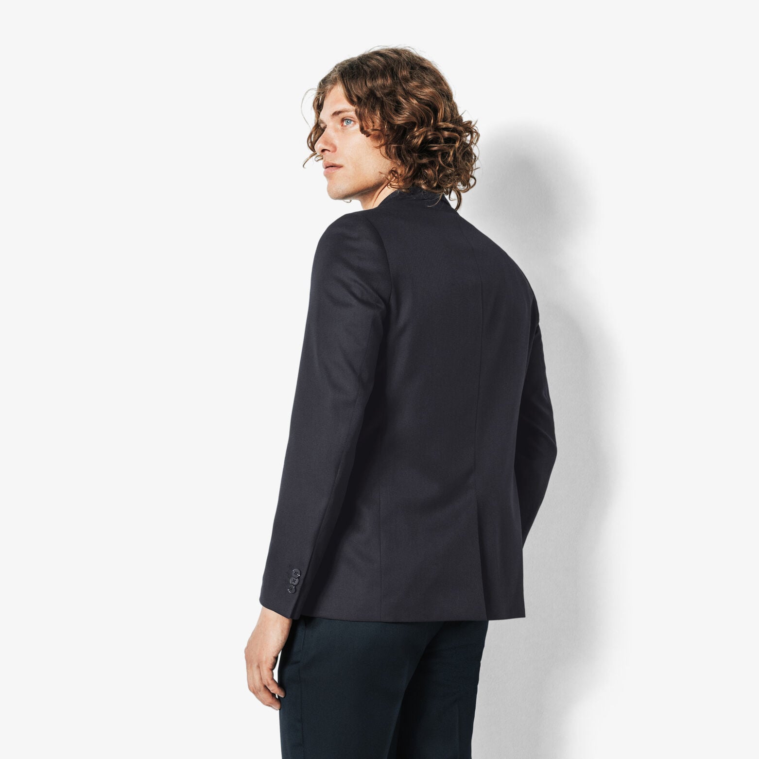 Costume 2 pi&egrave;ces slim - Bleu fonc&eacute;