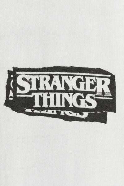 Tee shirt imprimé licence Stranger Things