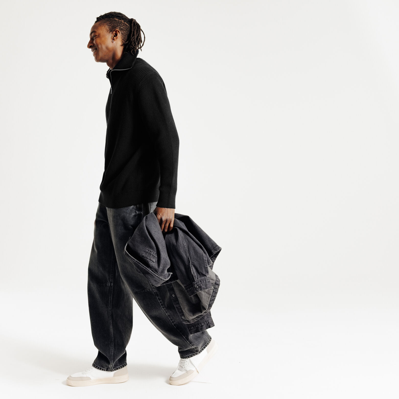 Pull col camionneur en c&ocirc;te