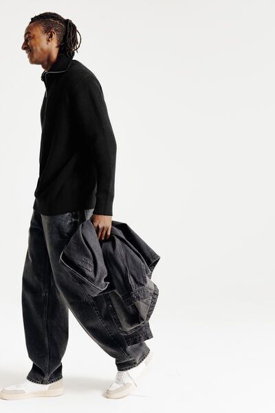 Pull col camionneur en côte