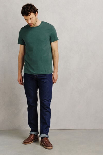 Tee shirt col rond en coton