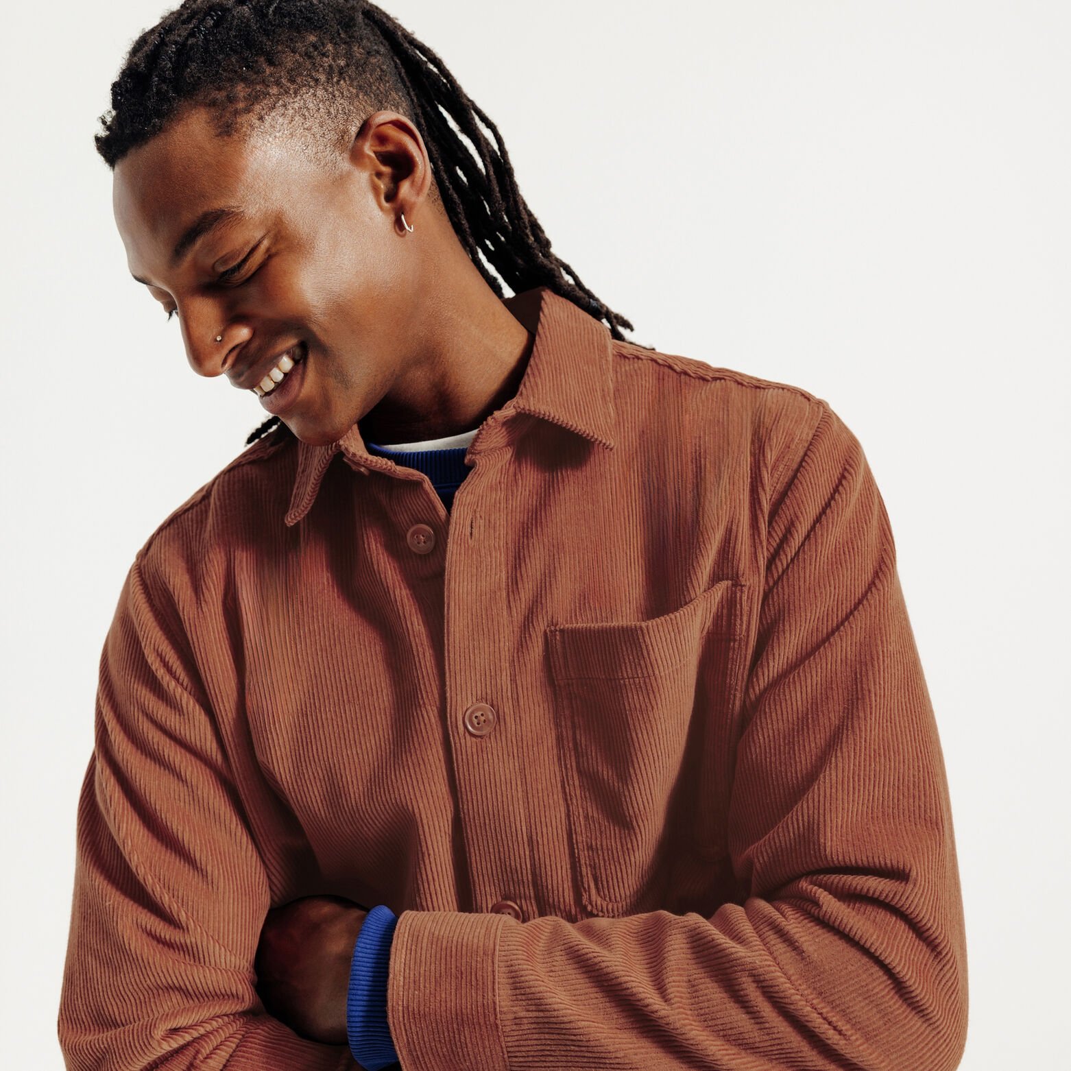 Surchemise en velours