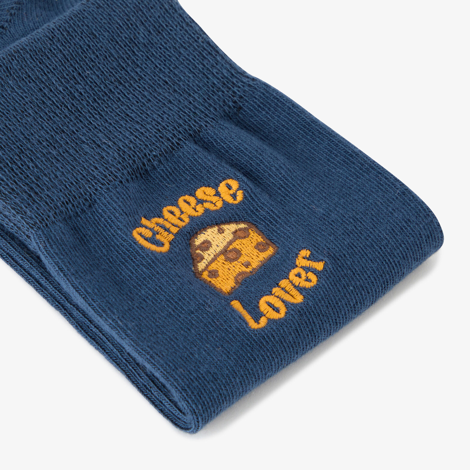 Chaussettes hautes brod&eacute;es