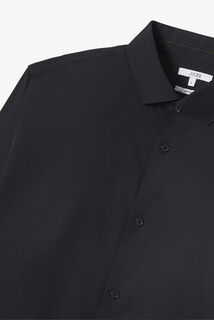 Chemise sans repassage slim en coton