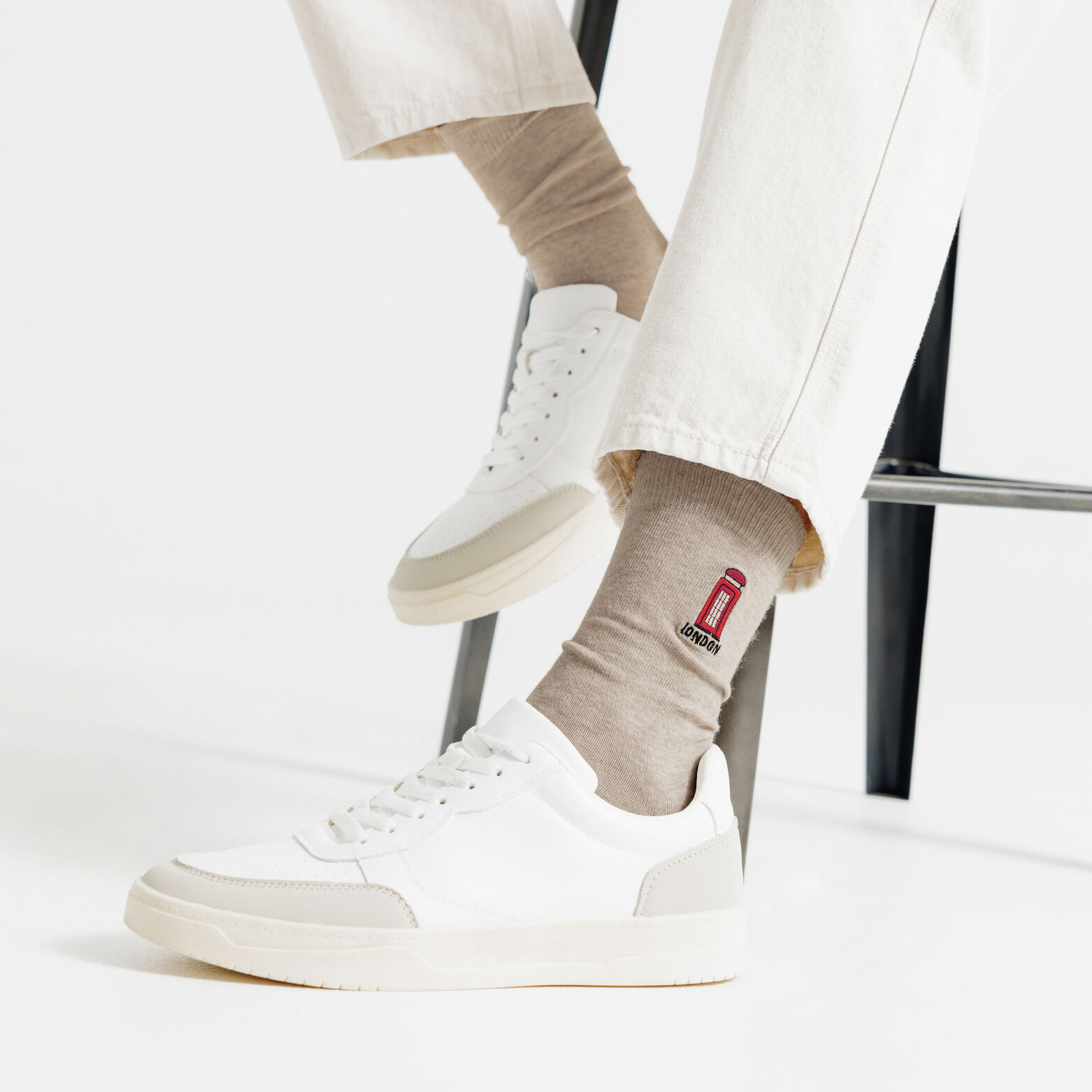 Chaussettes hautes fantaisies