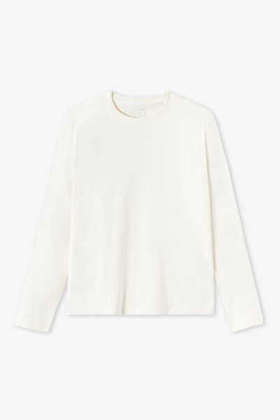 Tee shirt manches longues matière douce