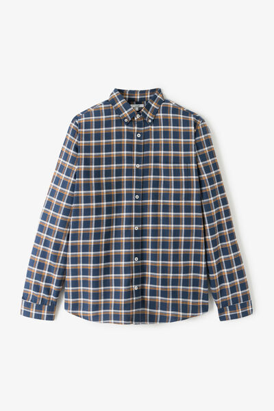 Chemise flanelle à carreaux