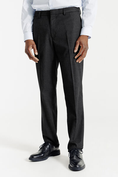 Pantalon de costume flanelle confort