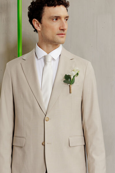 Veste de costume confort tissage twill