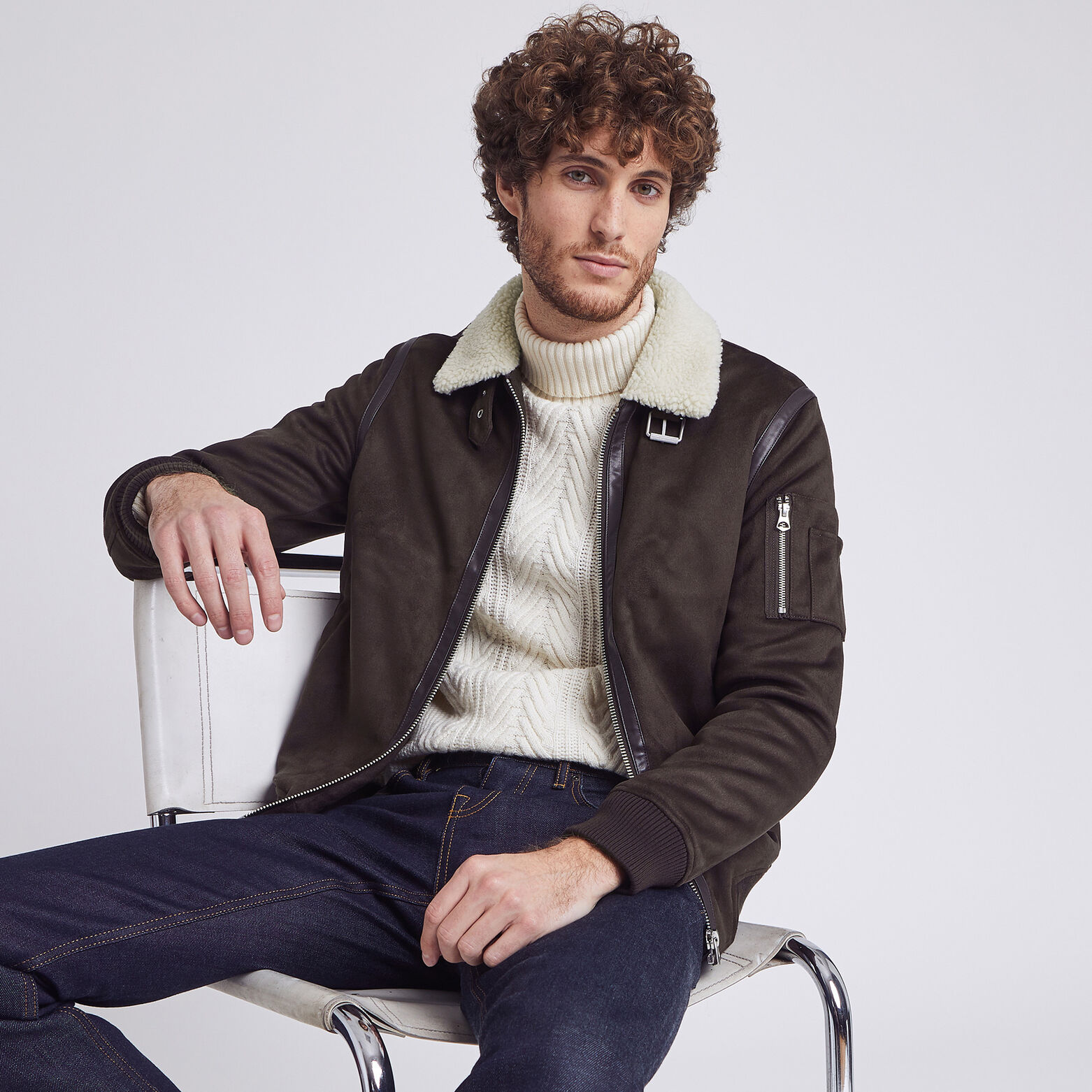 blouson pour homme chez jules