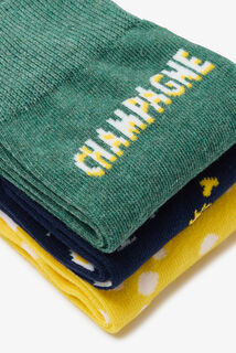 Coffret 3 paires de chaussettes fantaisies
