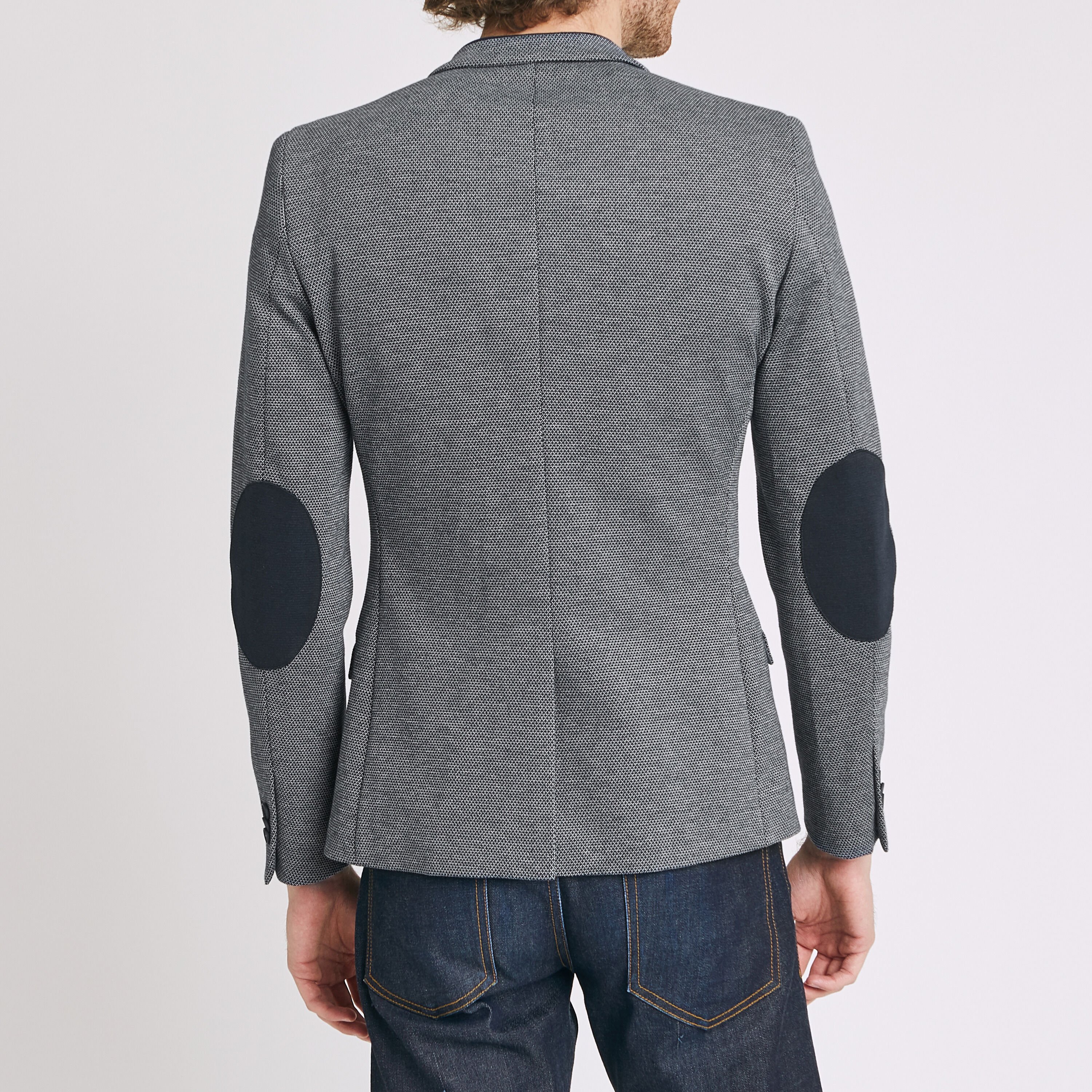 blazer avec coudiere homme