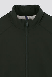 Blouson zipp&eacute; col montant