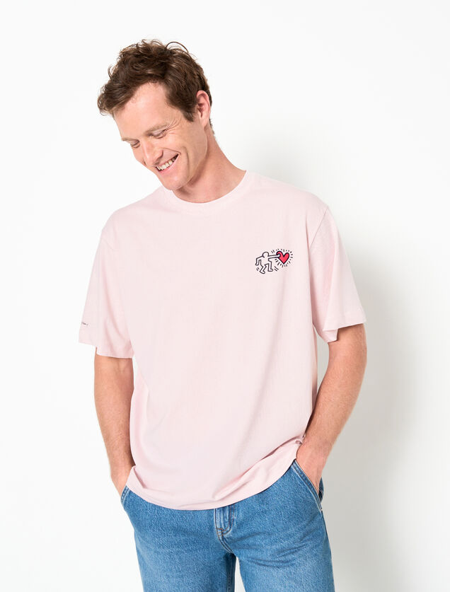 Tee shirt licence Keith Haring