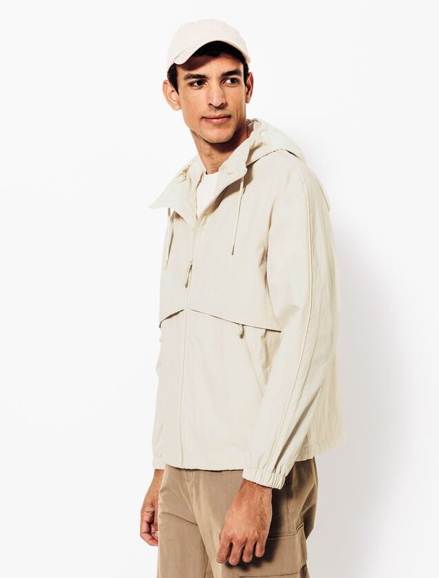 Blouson l&eacute;ger &agrave; capuche