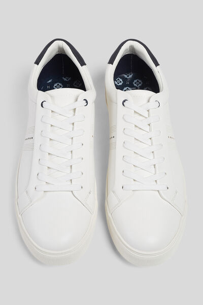 Witte herensneakers